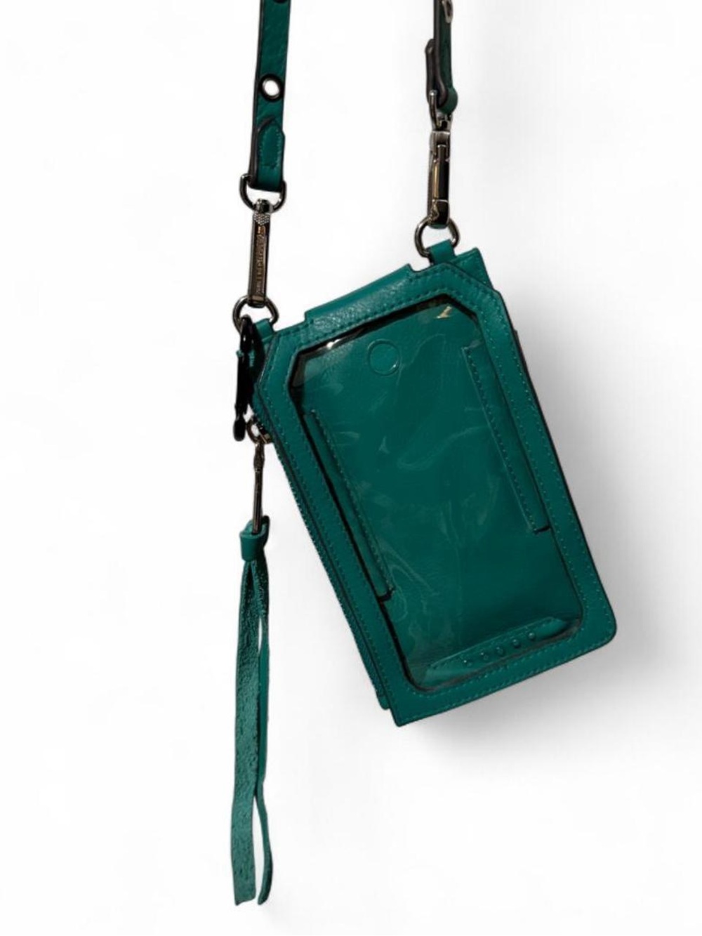 Women's Teal Crossbody Phone Wallet - Aimee Kestenberg